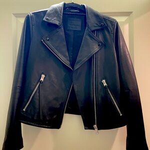 All Saints Dalby Leather Biker jacket